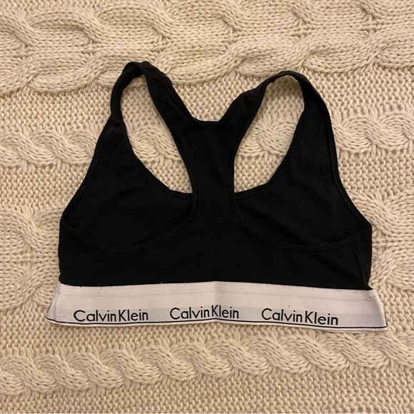Calvin Klein Racerback Bralette - Picture 4 of 5